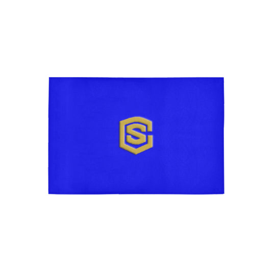 Blue Doormat 24" x 16" (Sponge Material) with Gold Logo Doormat 24" x 16" (Sponge Material)