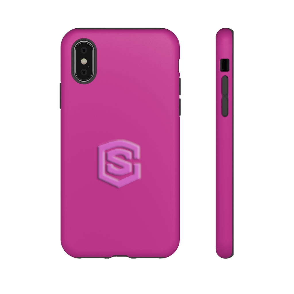 Pink Tough Cases Pink Logo