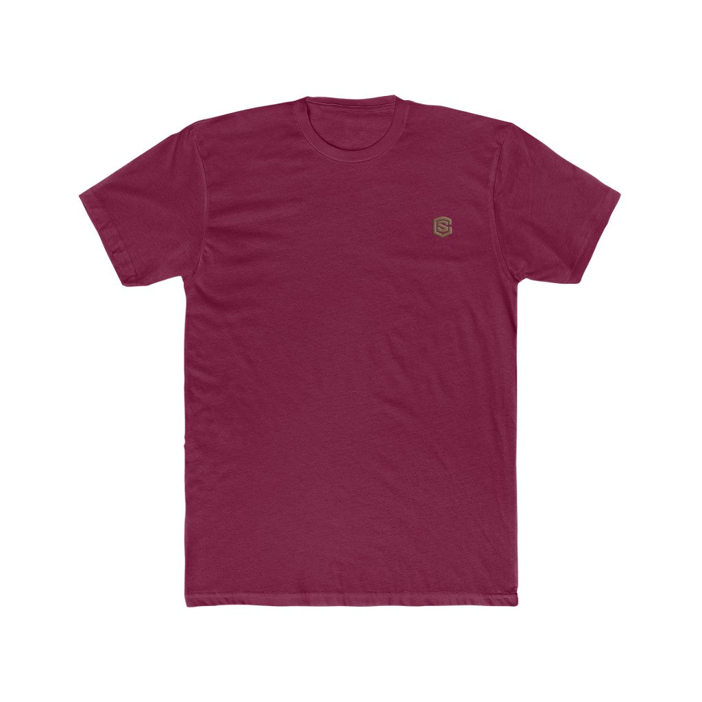 Cotton Tee Brown Logo