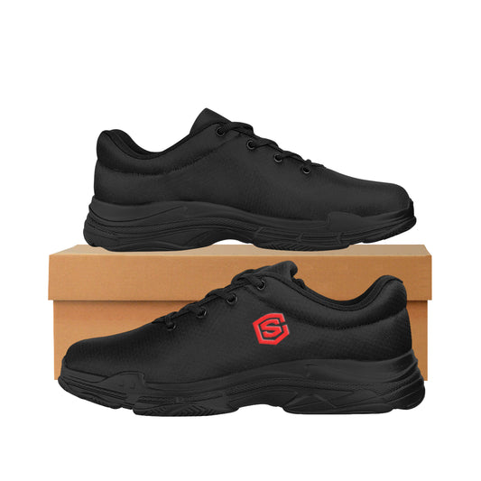 red logo Lyra Men's Running Shoes (Model 058)