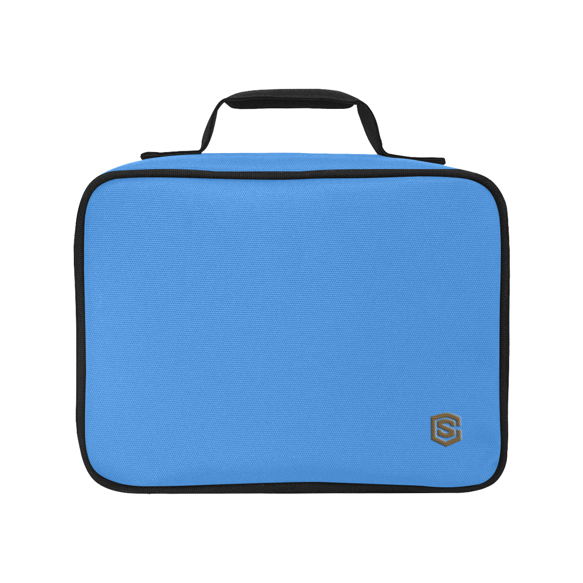 BLUE PROTABLE STORAGE BAG brown logo Portable Storage Bag (Model 1690)