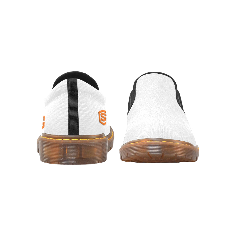 orange logo Martin Men's Slip-On Loafer (Model 12031)