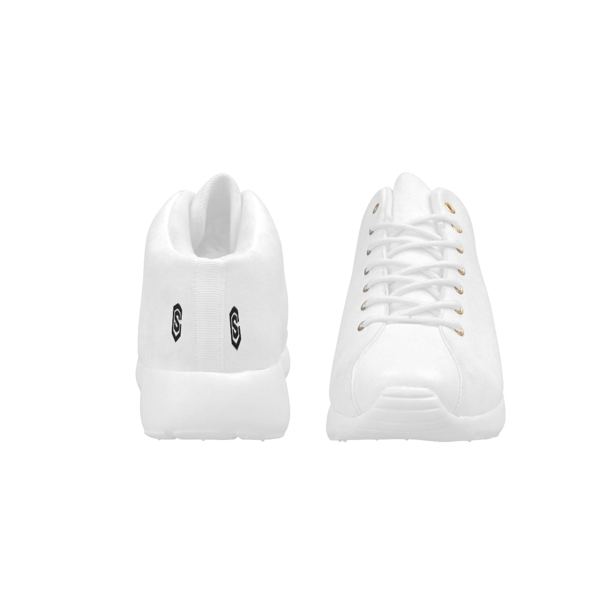 black logo Men's Basketball Training Shoes (Model 47502)