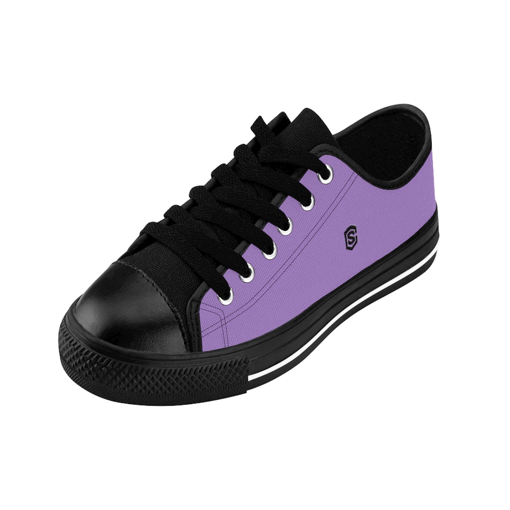 violet Men's Sneakers - black logo