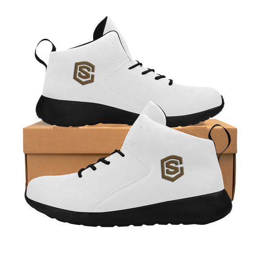 brown logo Men's Chukka Training Shoes (Model 57502)