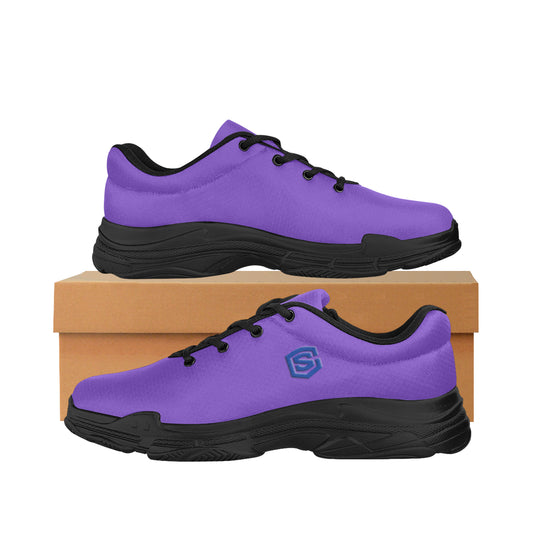 blue logo Lyra Men's Running Shoes (Model 058)