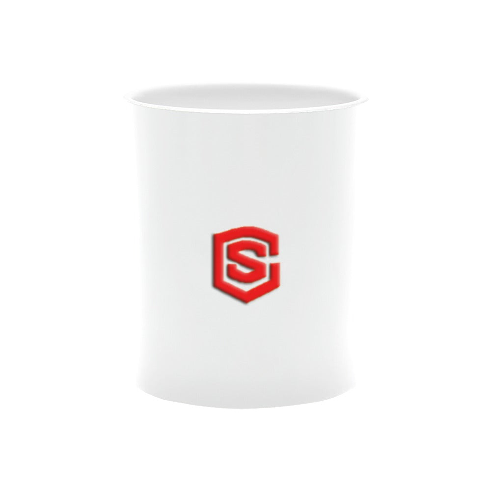 White Custom White Mug (New)(11OZ)(Made In AUS) with Red Logo Custom White Mug (New)(11OZ)(Made In AUS)