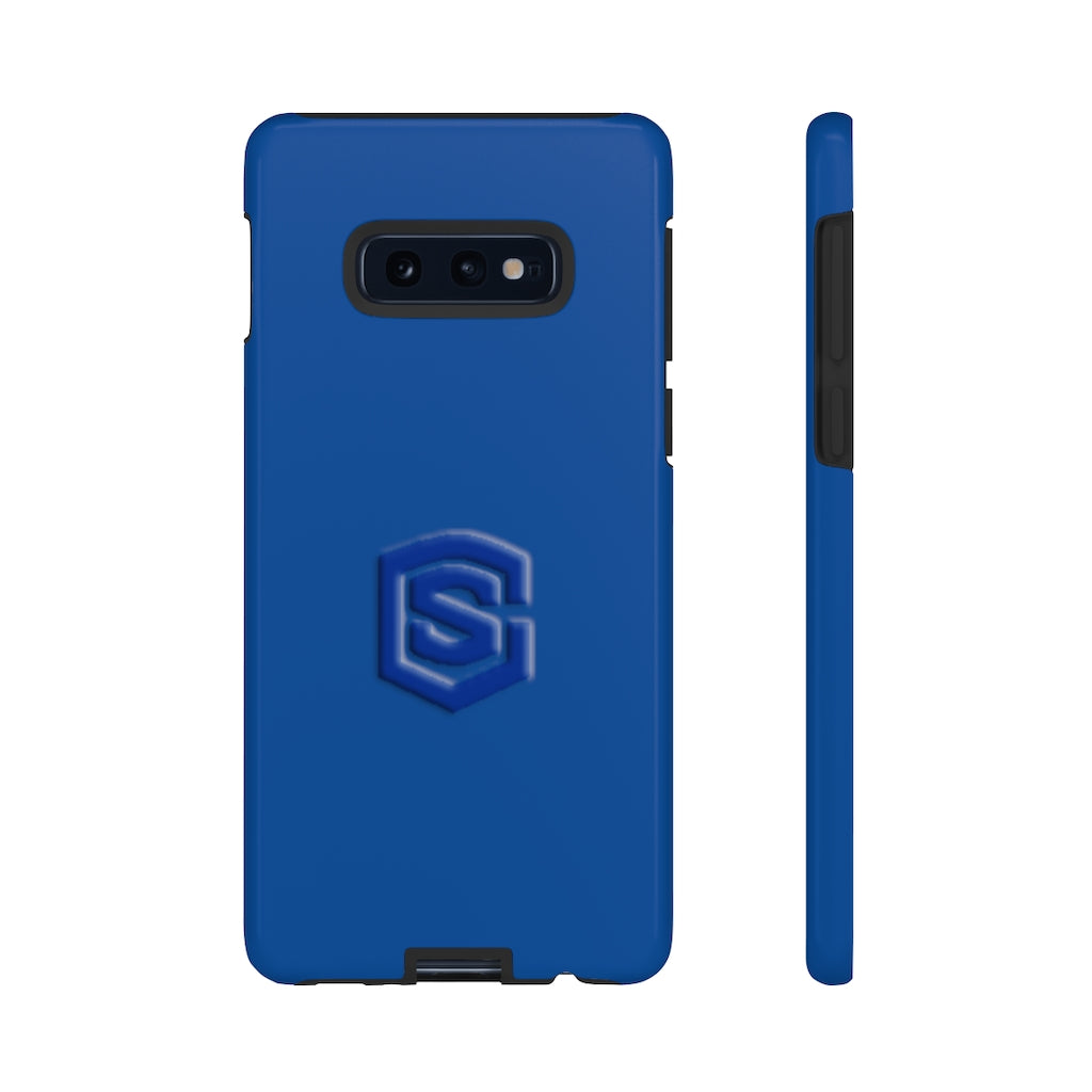 Blue Tough Cases Blue Logo