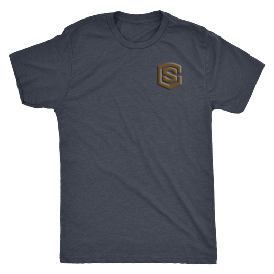 Next Level Mens Triblend WITH BROWN LOGO