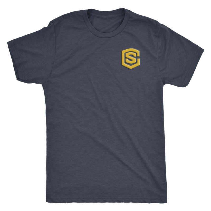 Next Level Mens Triblend WITH GOLD LOGO