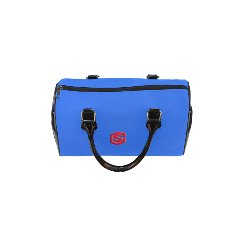 BLUE HANDBAG red logo Boston Handbag (Model 1621)
