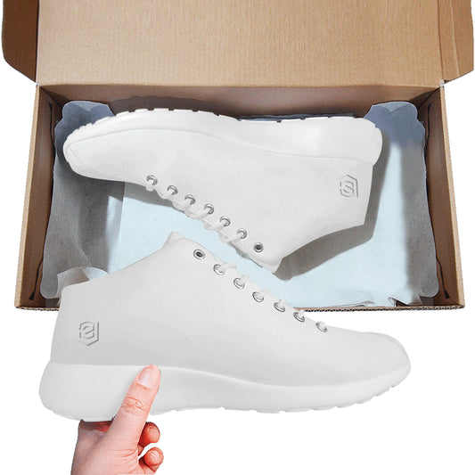 white logo Women's Basketball Training Shoes (Model 47502)