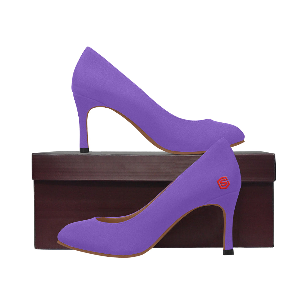 red logo Women's High Heels (Model 048)