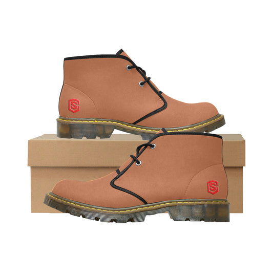 red logo Women's Nubuck Chukka Boots (Model 2402)