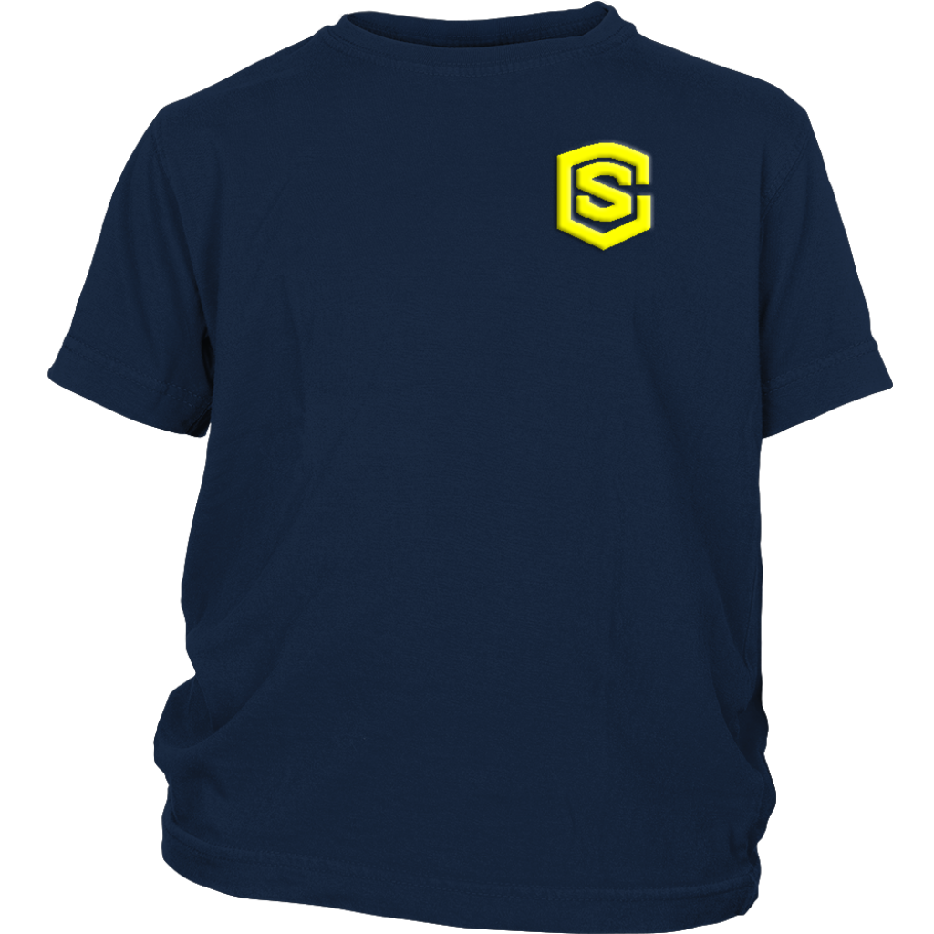 District Youth Shirt WITH YELLOW LOGO