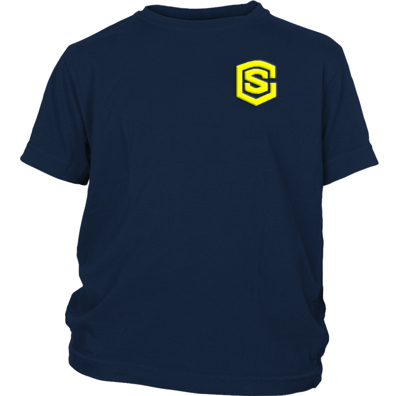 District Youth Shirt WITH YELLOW LOGO