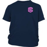 District Youth Shirt WITH PINK LOGO