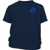District Youth Shirt WITH BLUE LOGO