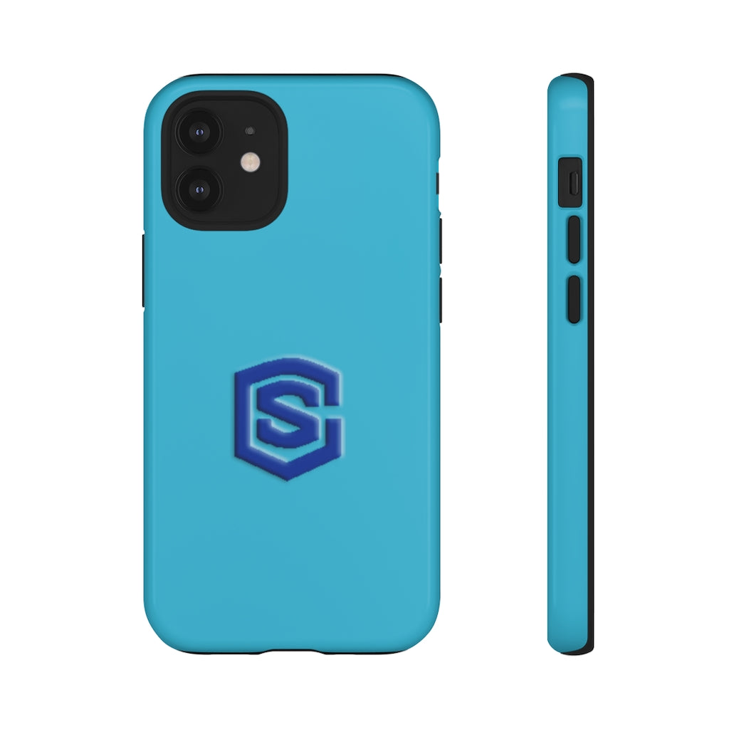 Blue Tough Cases Blue Logo