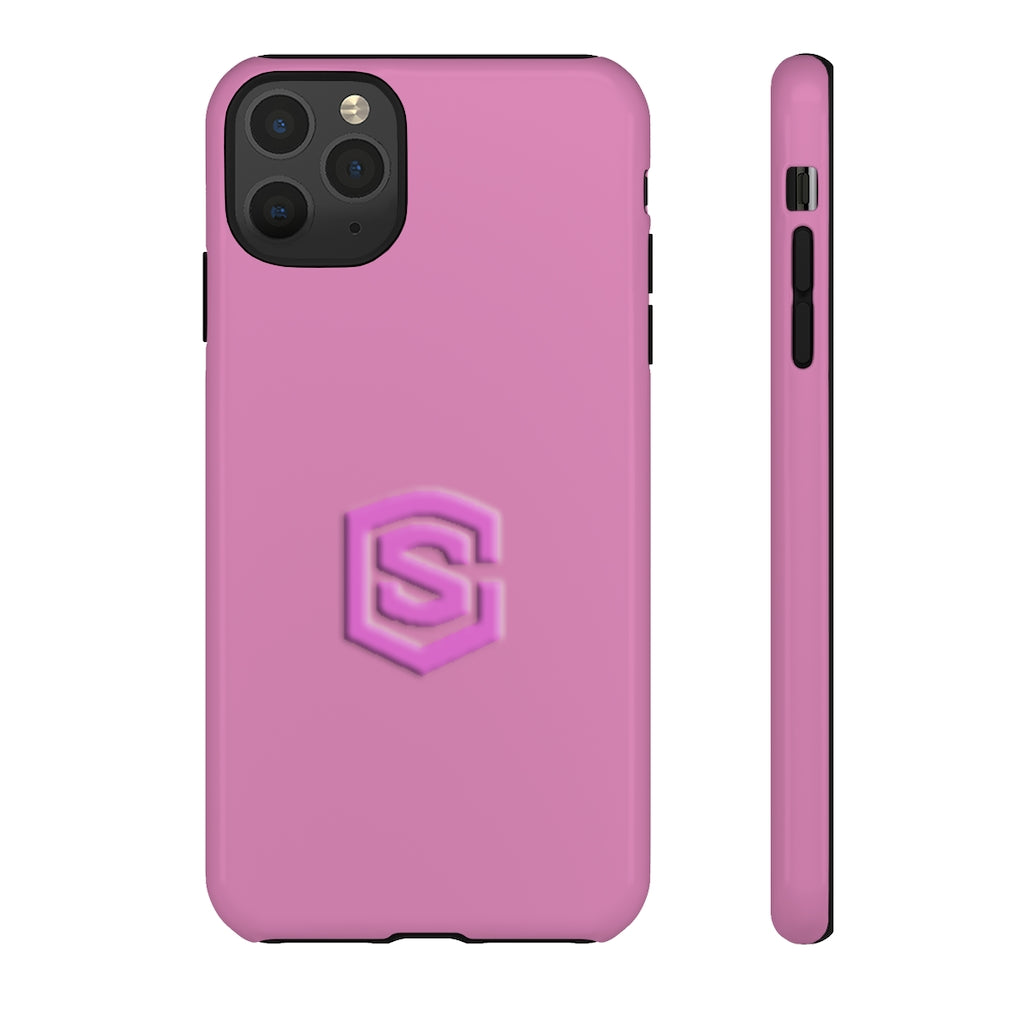 Pink Tough Cases Pink Logo