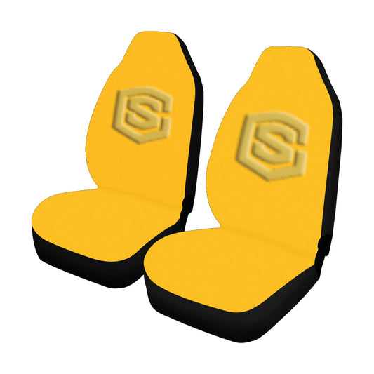 Orange Car Seat Covers Orange Logo Car Seat Covers (Set of 2)