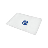 White Doormat 24" x 16" (Sponge Material) with Blue Logo Doormat 24" x 16" (Sponge Material)