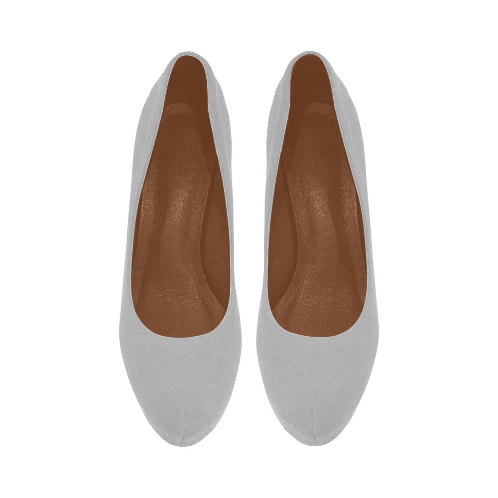 PINK Women's High Heelssilver logo Women's High Heels (Model 044)