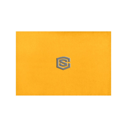 Orange Placemats 12" x 18" With Grey Logo Placemats 12" x 18" (Set of 2)