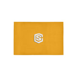 Orange Doormat 24" x 16" (Sponge Material) with White Logo Doormat 24" x 16" (Sponge Material)