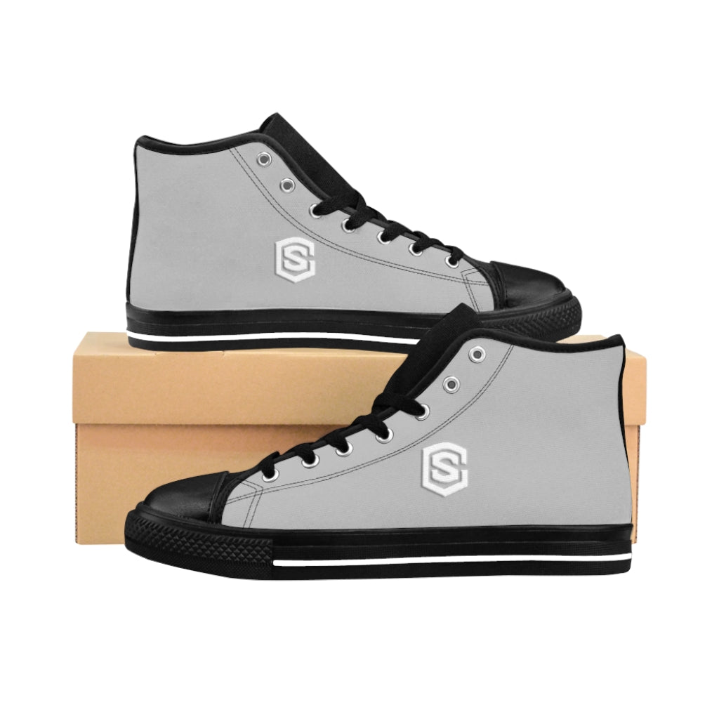 Copy of Men's High-top Sneakers - white logo