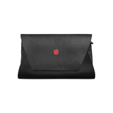 BLACK CLUTCH BAG red logo Clutch Bag (Model 1630)