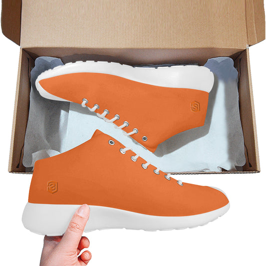 orange logo Men's Basketball Training Shoes (Model 47502)