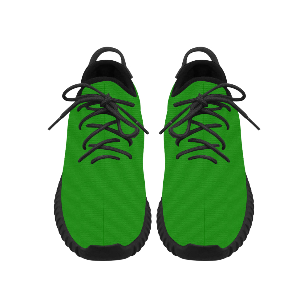 black logo Grus Men's Breathable Woven Running Shoes (Model 022)