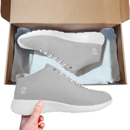 white logo Women's Basketball Training Shoes (Model 47502)