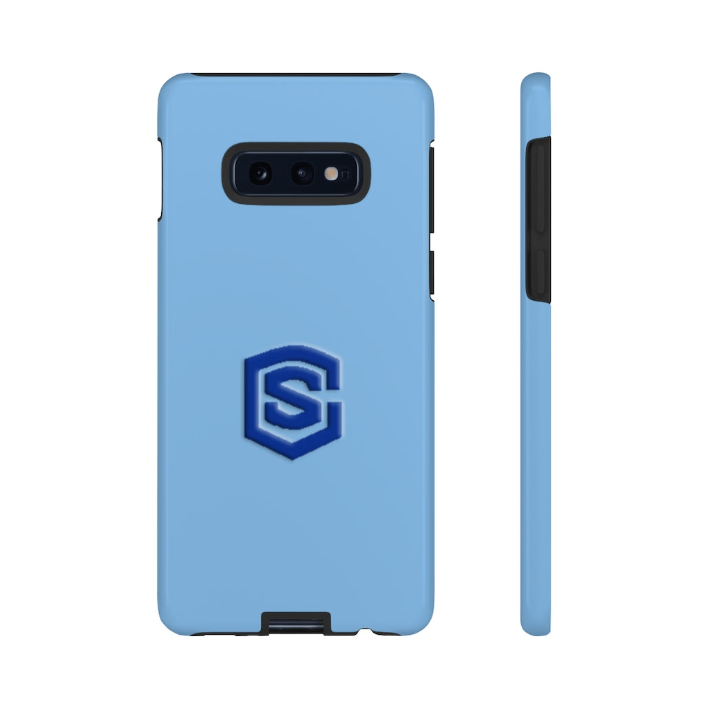 Blue Tough Cases Blue Logo