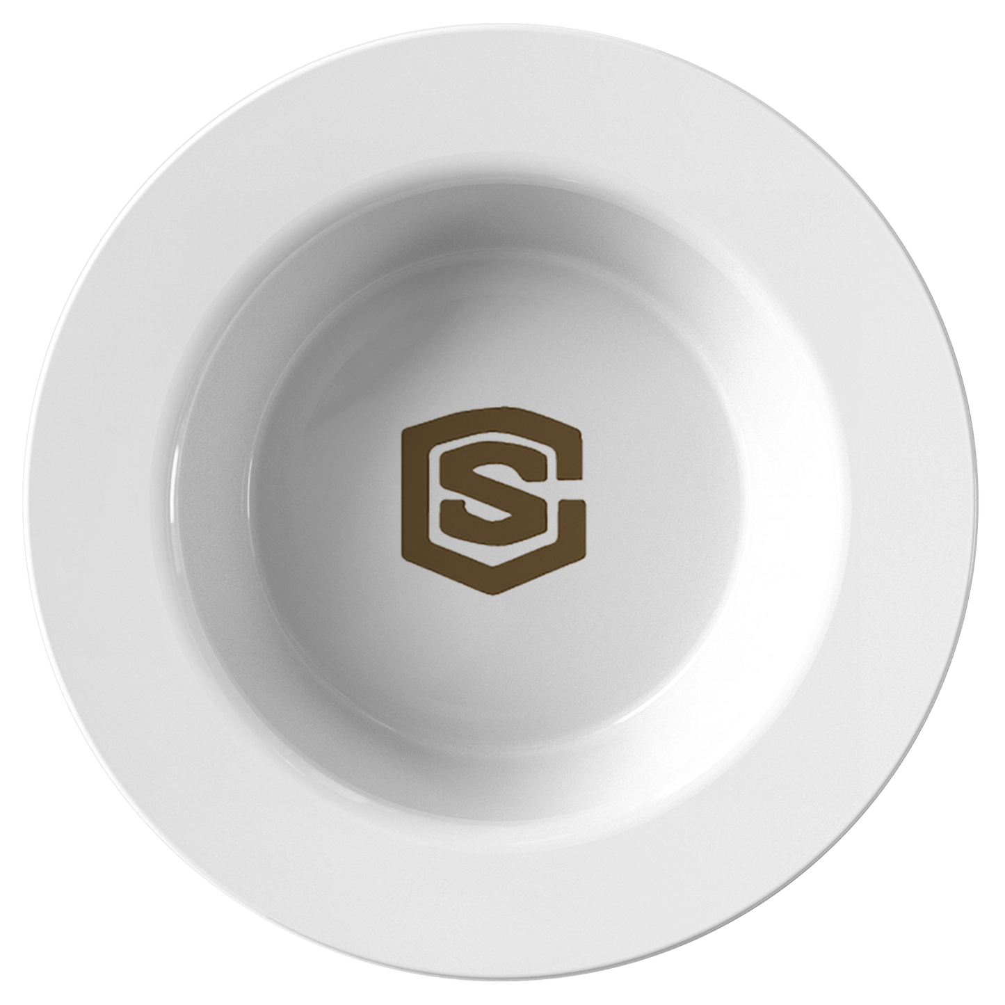 Bowl WITH BROWN LOGO