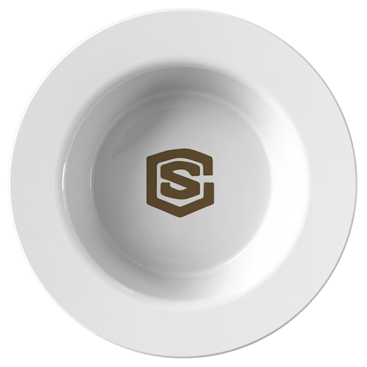 Bowl WITH BROWN LOGO