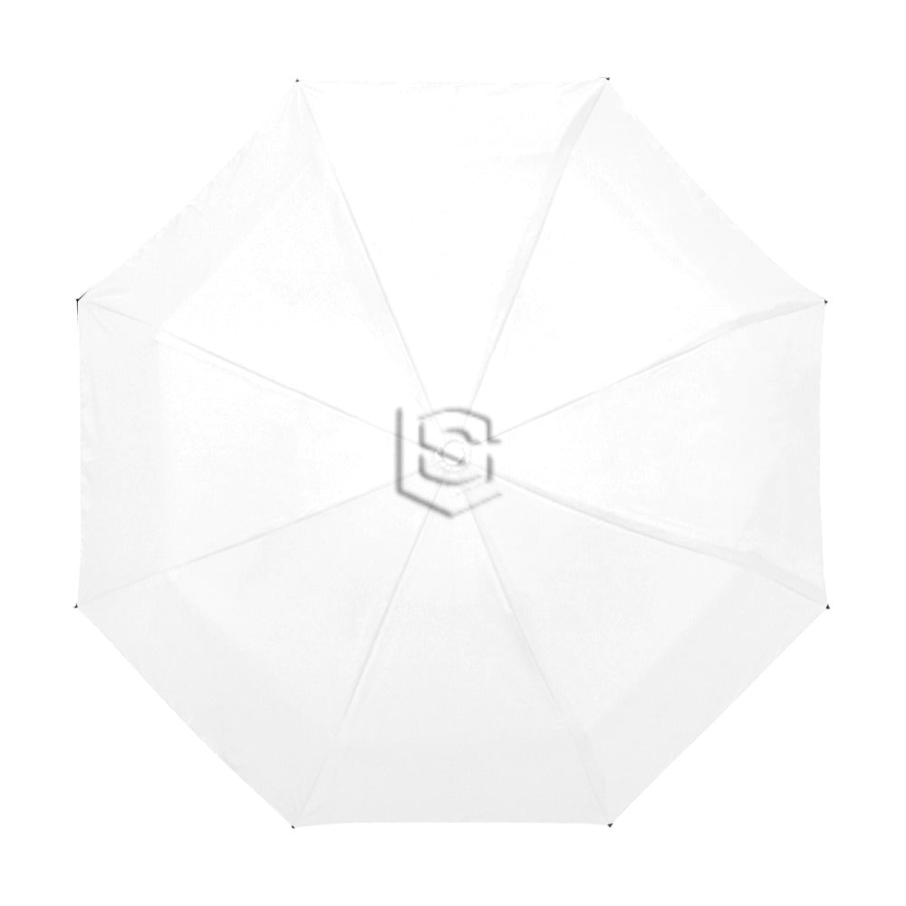 White Anti-UV Automatic Umbrella With White Logo Anti-UV Automatic Umbrella(Outside Printing)(Model U09)