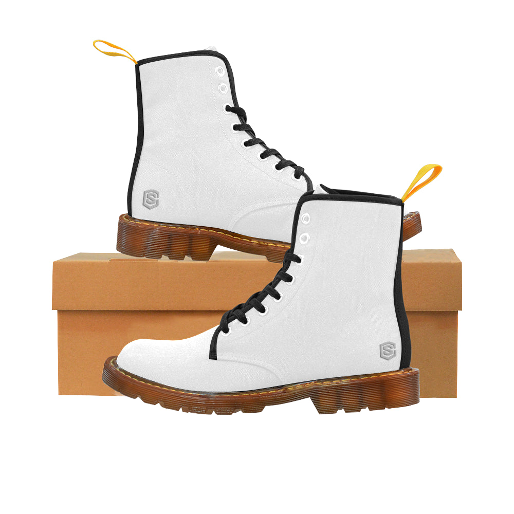 silver logo Martin Boots For Women Model 1203H