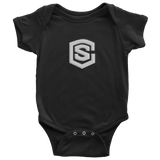 Baby Bodysuit WITH SILIVER LOGO