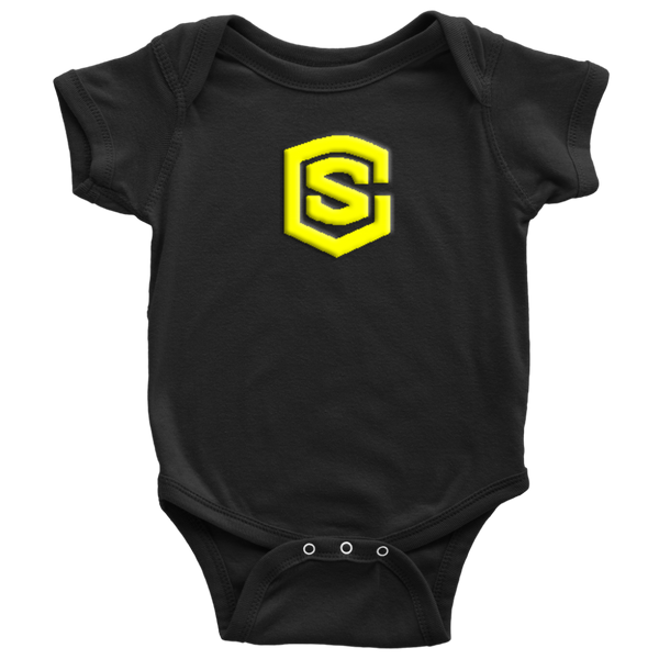 Baby Bodysuit WITH YELLOW LOGO