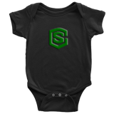 Baby Bodysuit WITH GREEN LOGO