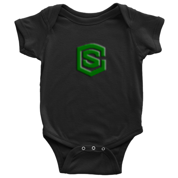 Baby Bodysuit WITH GREEN LOGO