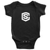 Baby Bodysuit WITH WHITE LOGO