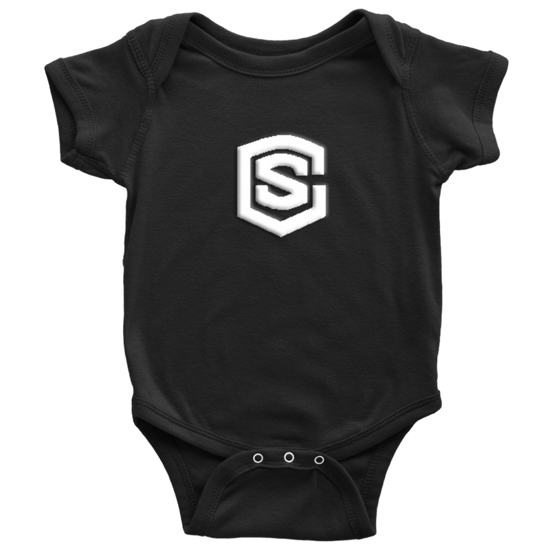 Baby Bodysuit WITH WHITE LOGO