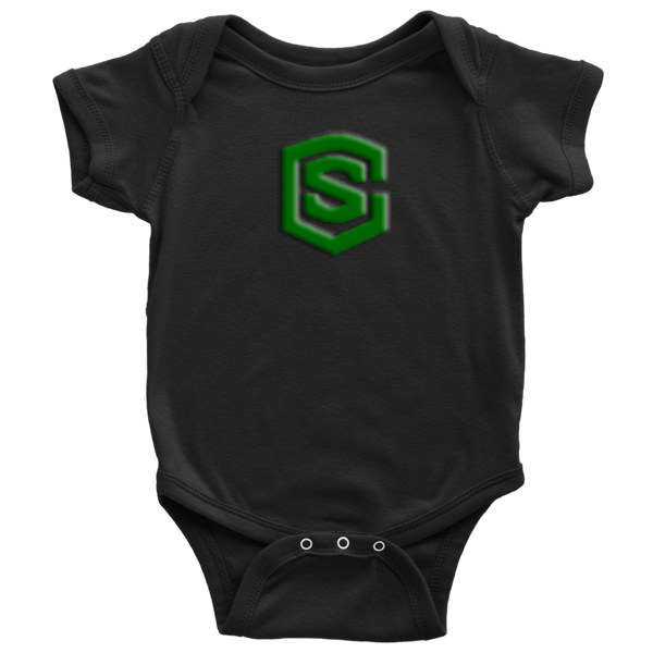 Baby Bodysuit WITH GREEN LOGO