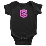 Baby Bodysuit WITH PINK LOGO