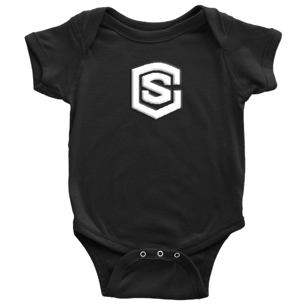 Baby Bodysuit WITH WHITE LOGO