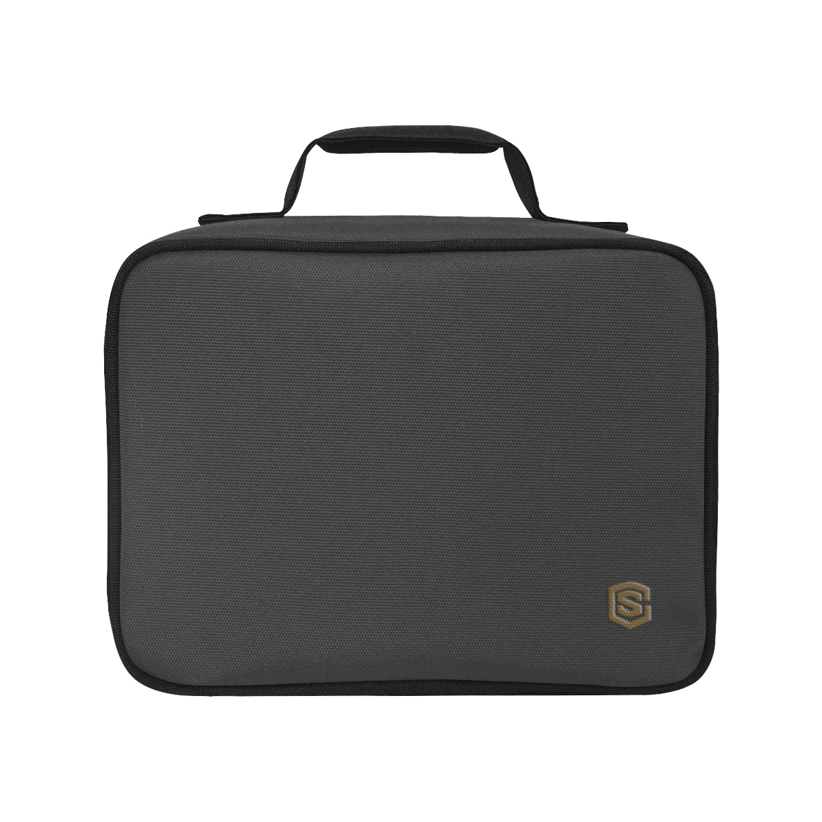 BLACK PROTABLE STORAGE BAG brown logo Portable Storage Bag (Model 1690)