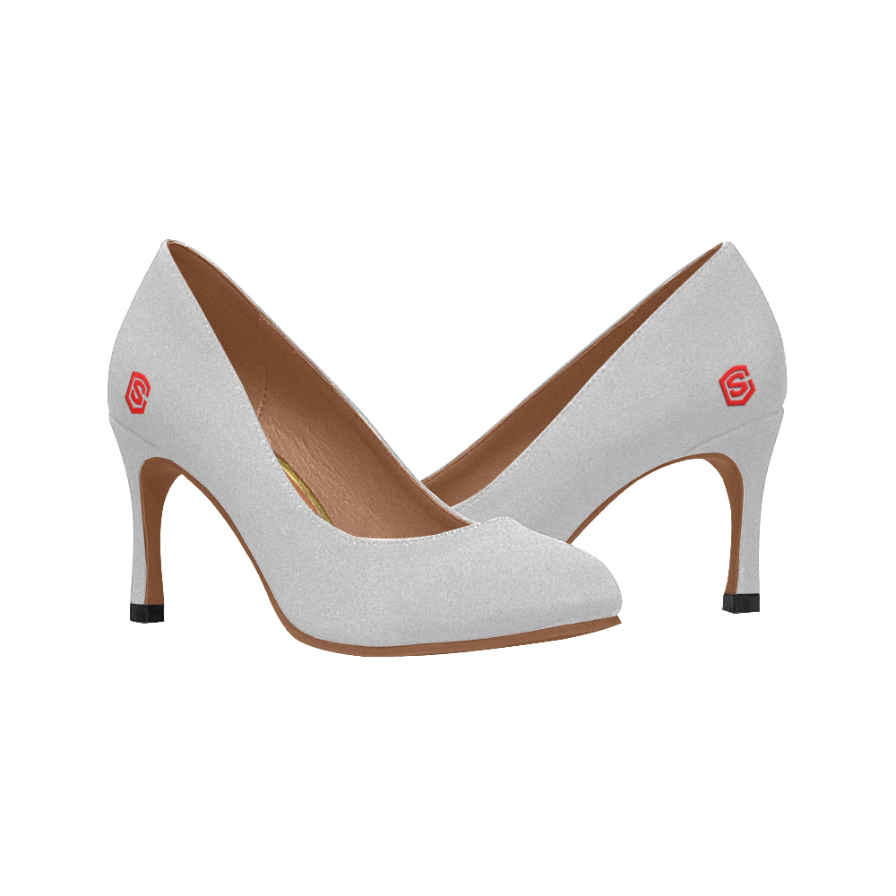 red logo Women's High Heels (Model 048)